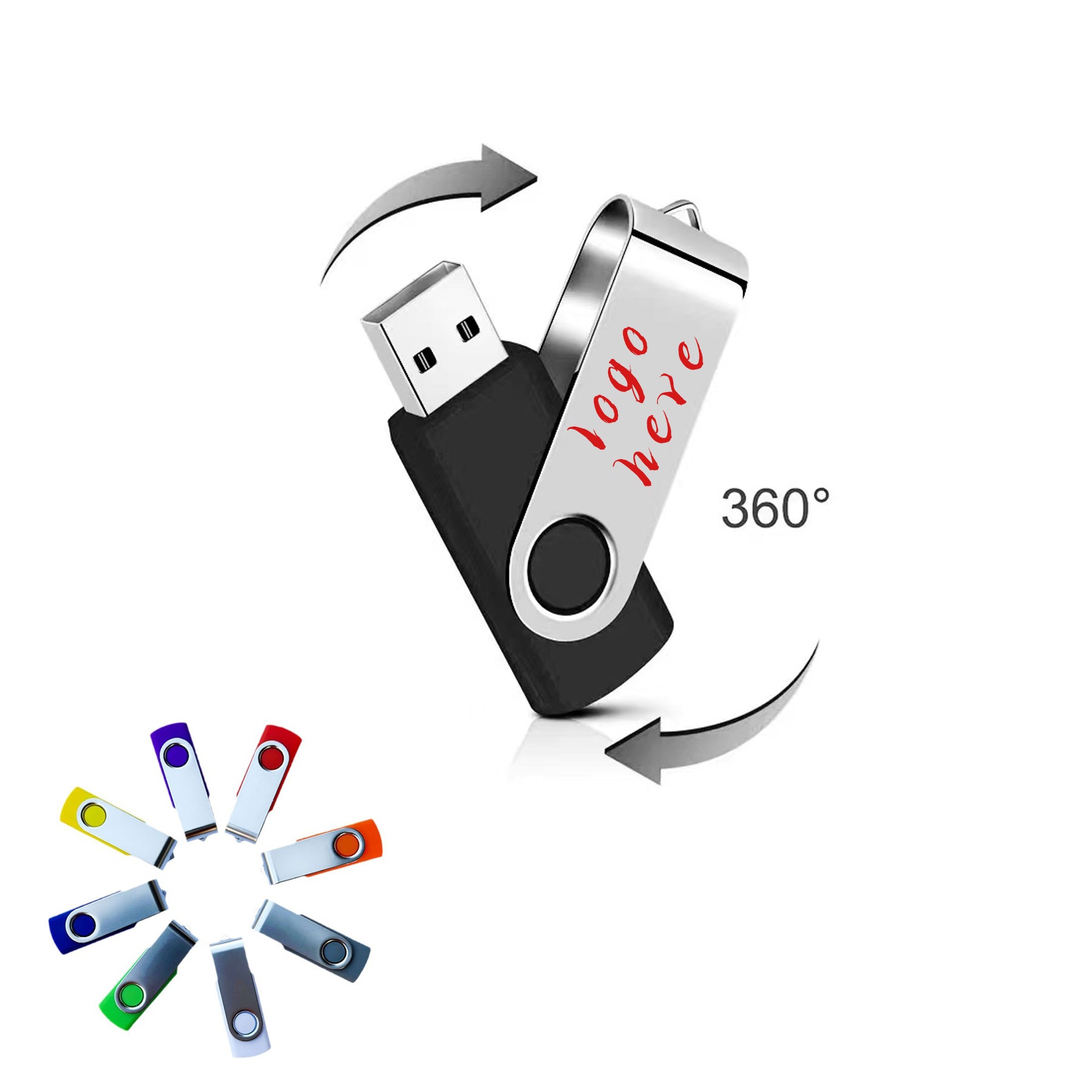 Thumb Drive Bulk For Fold Data Storage Memoria Usb