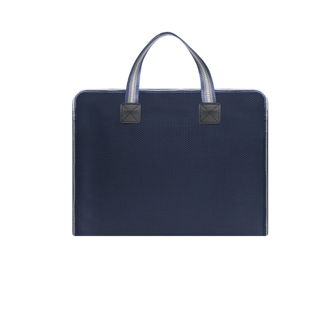 Waterproof Hand - held Zipper Canvas File Bag
