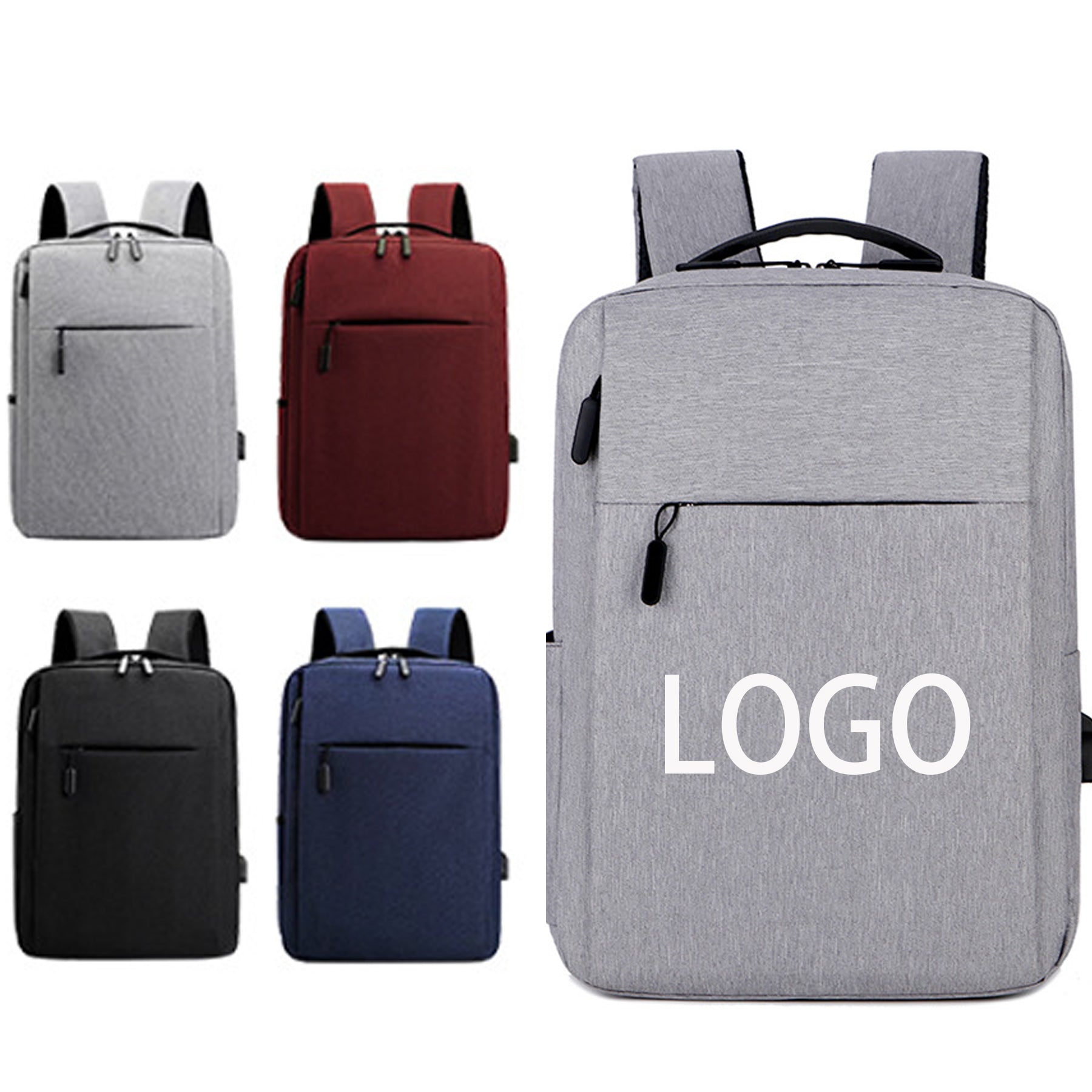 Men'S Usb Laptop Backpack