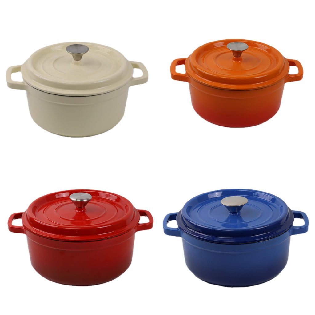 Cast Iron Enamel Pot