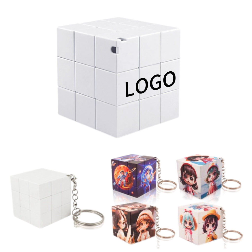 Custom Rubik’s Cube Keychain