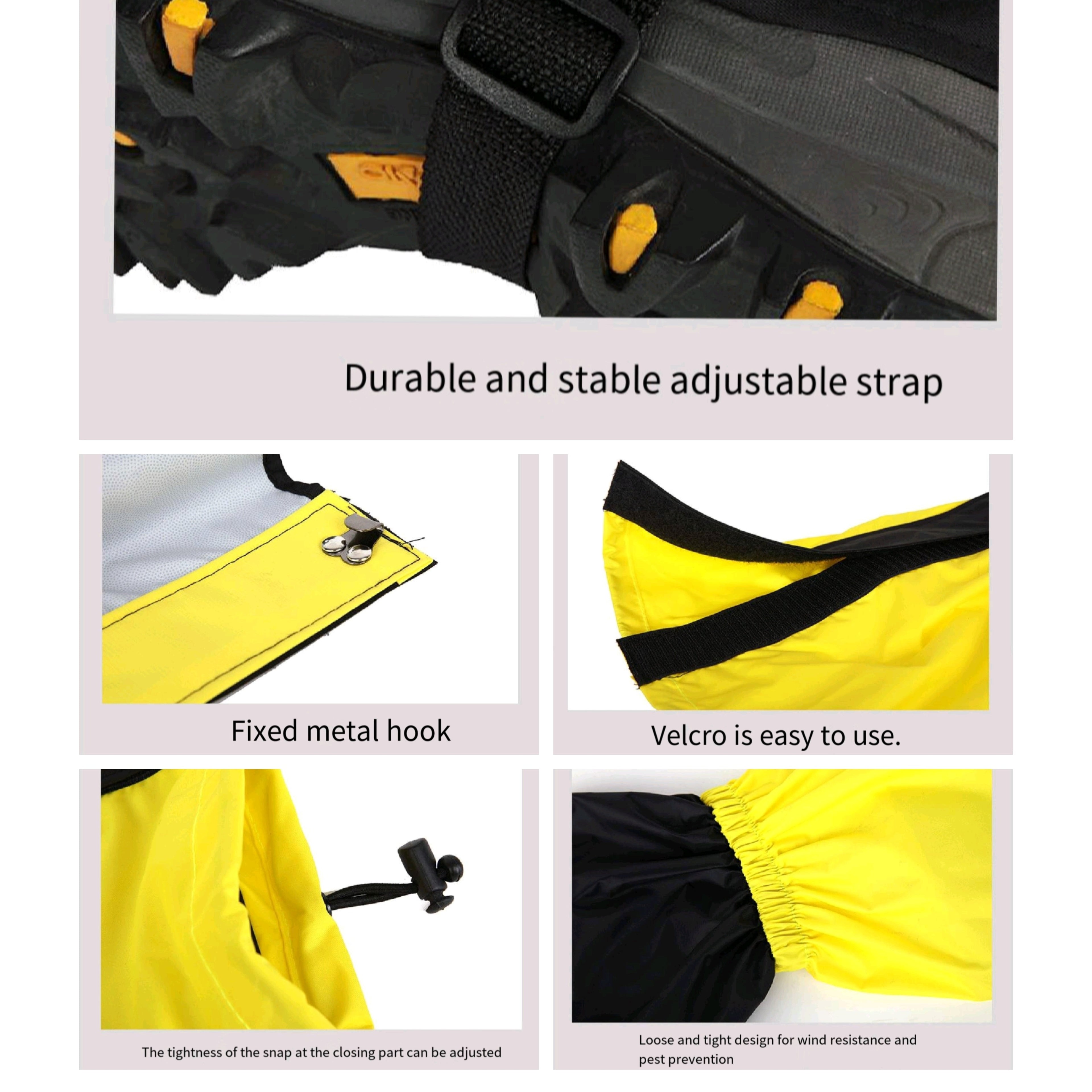 Snow Desert Gaiters Waterproof Leg Guard Hiking