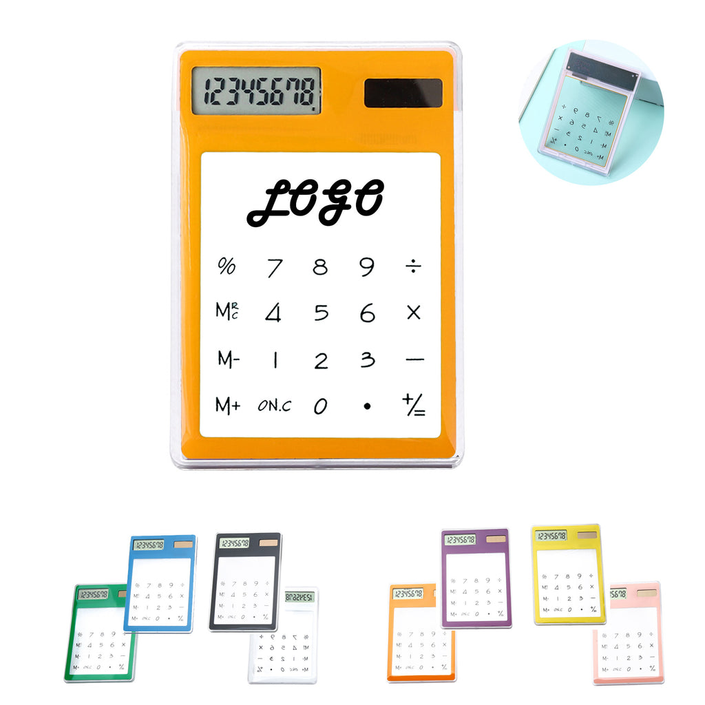 Touch Transparent Solar Power Calculator