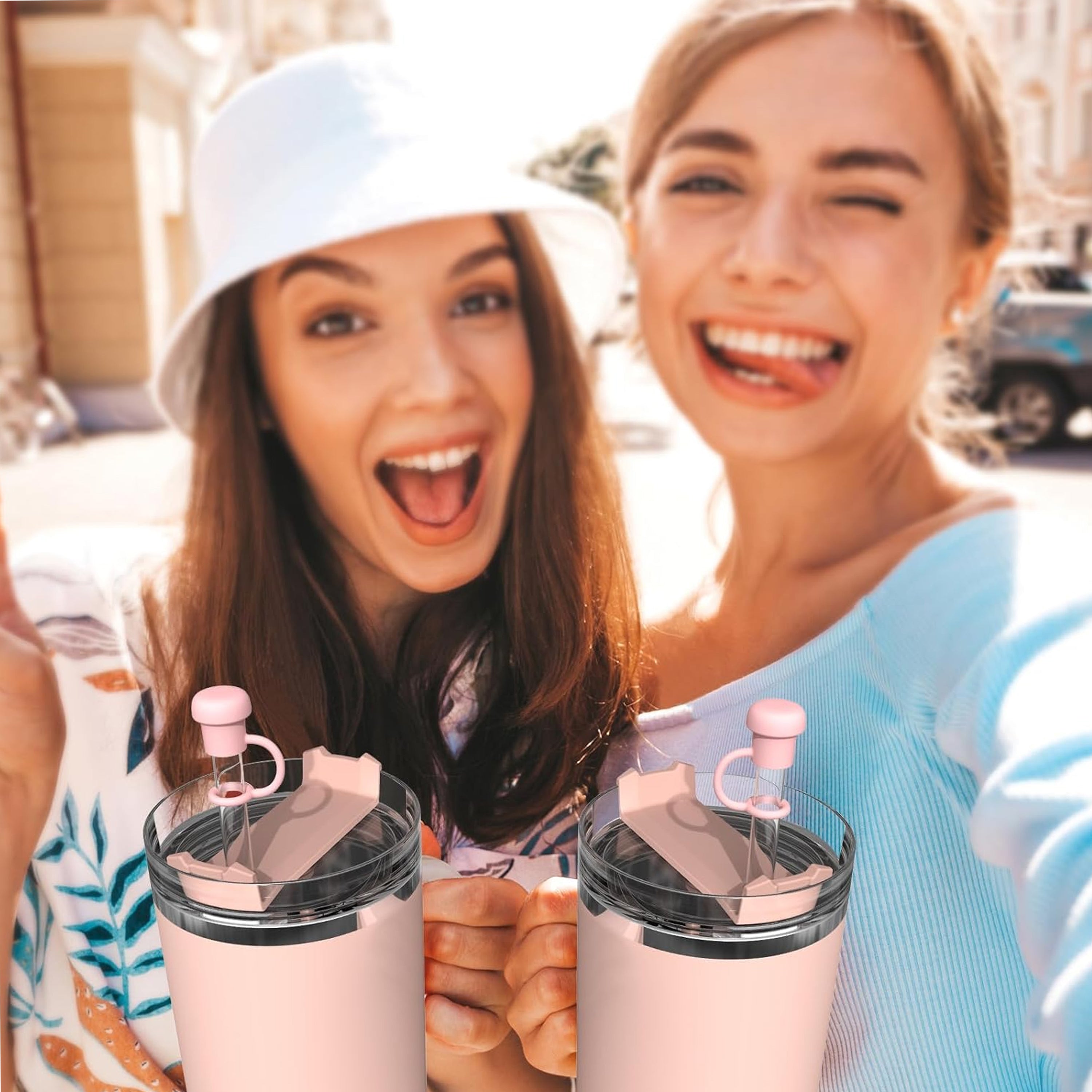 Adjustable Straw Cover
