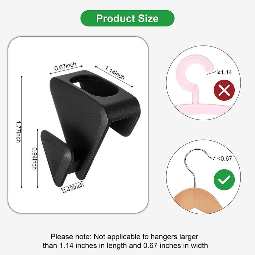 Ruby Space Triangular Hanger Hooks