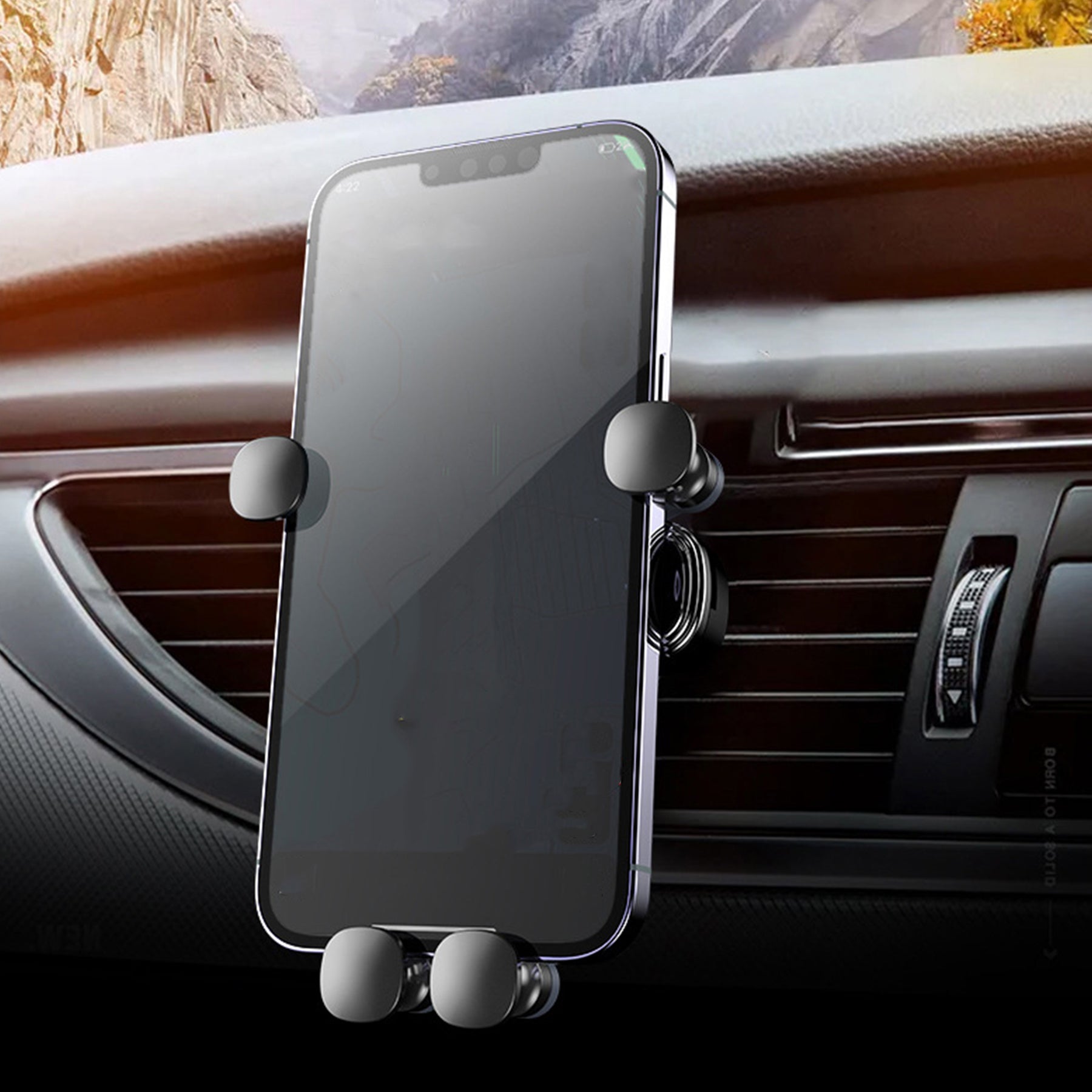 Full Printing Car Air Vent Stand Phone Holder