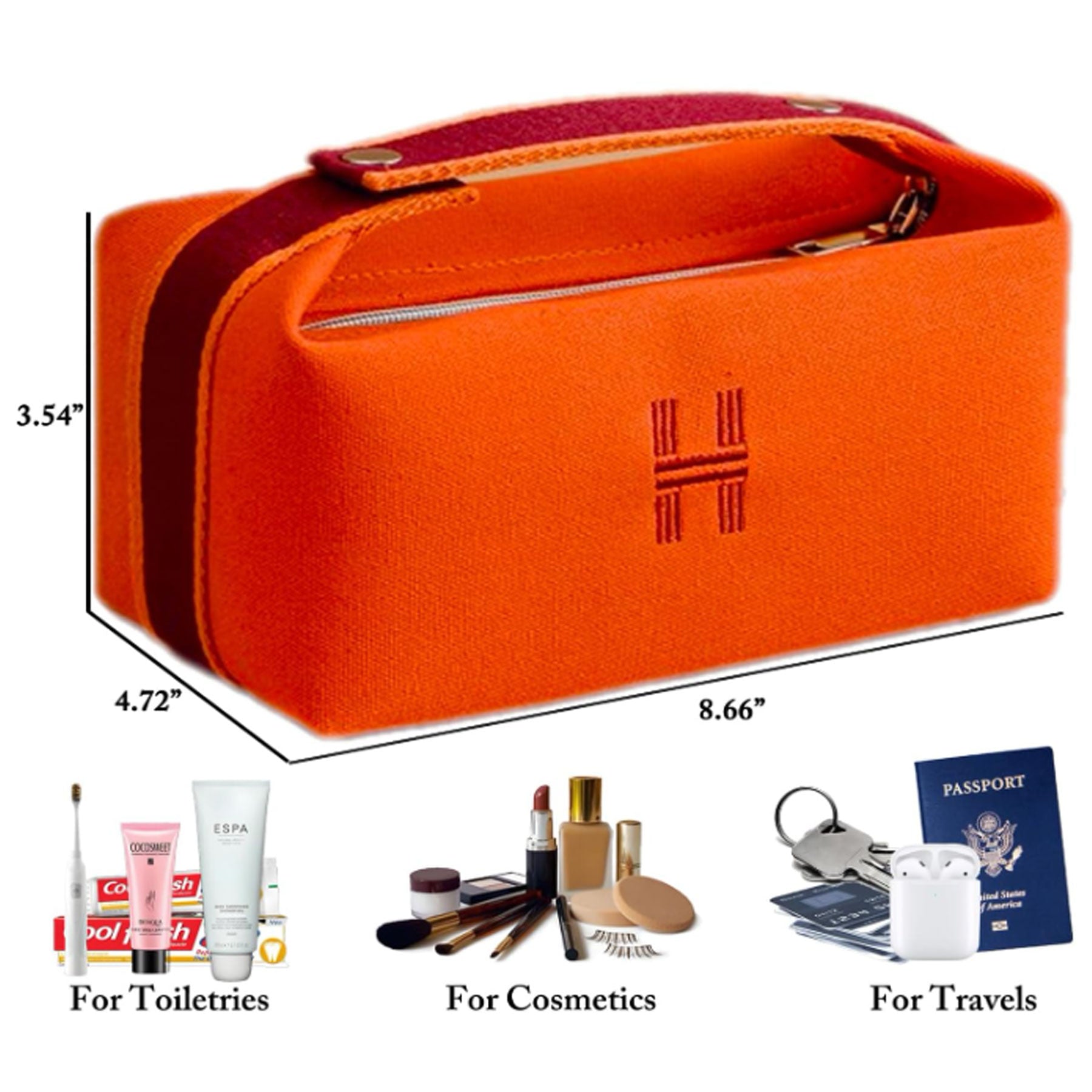 Canvas Toiletry Bag