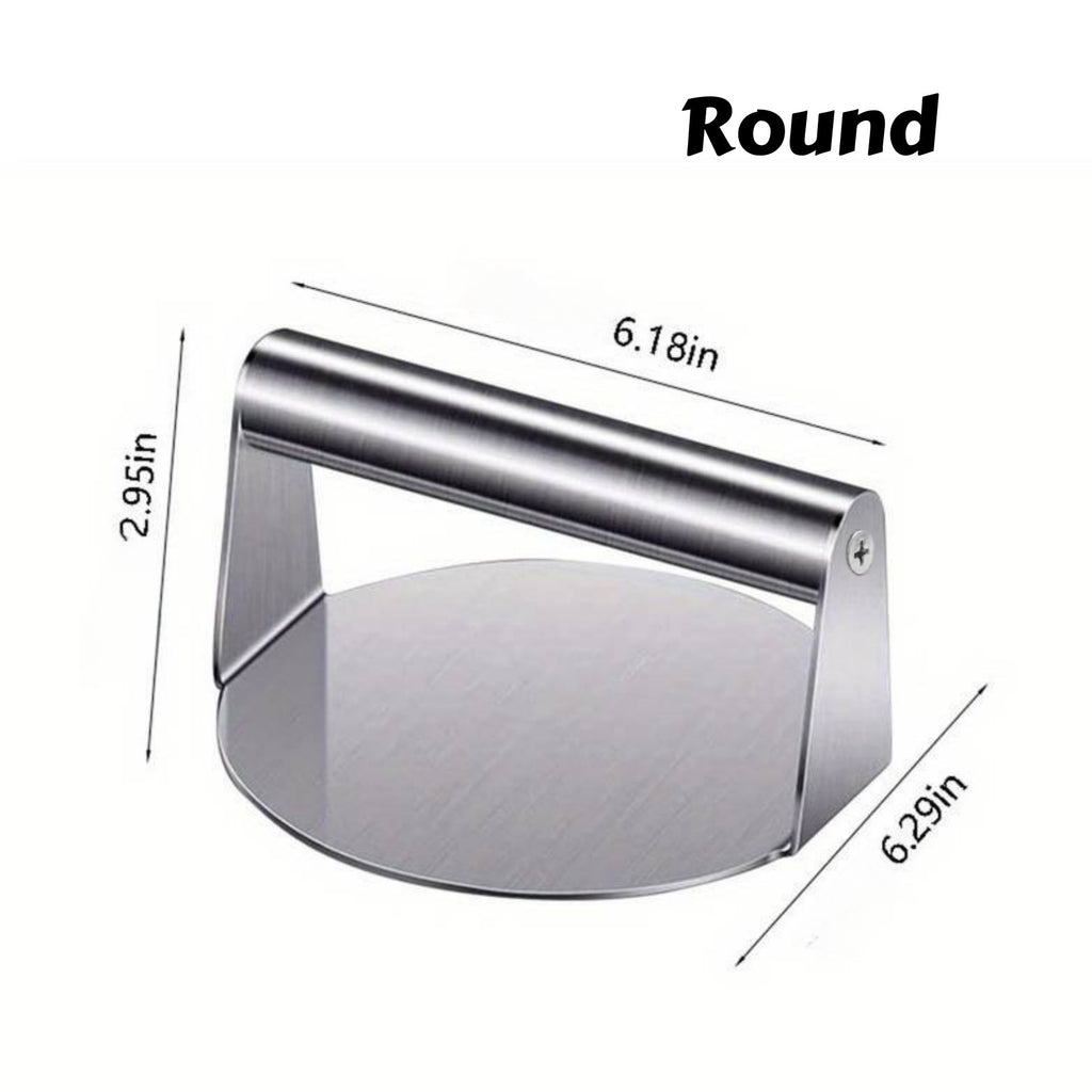 Stainless Steel Meat Press