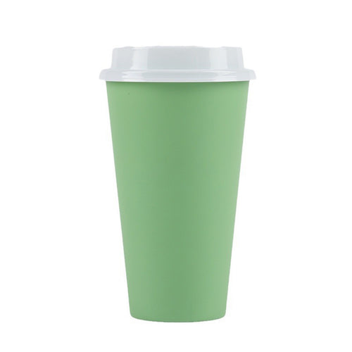 15Oz Travel Coffee Cup - Sip Back & Relax Design