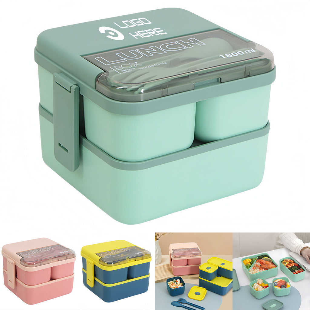Double Layer Square Lunch Box