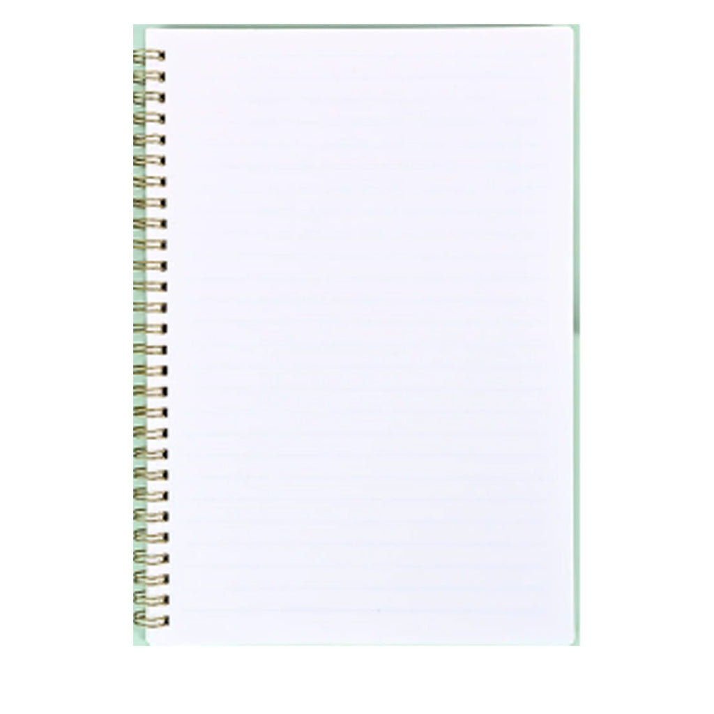 A5 Plastic Cover Notebook with Spiral Binding