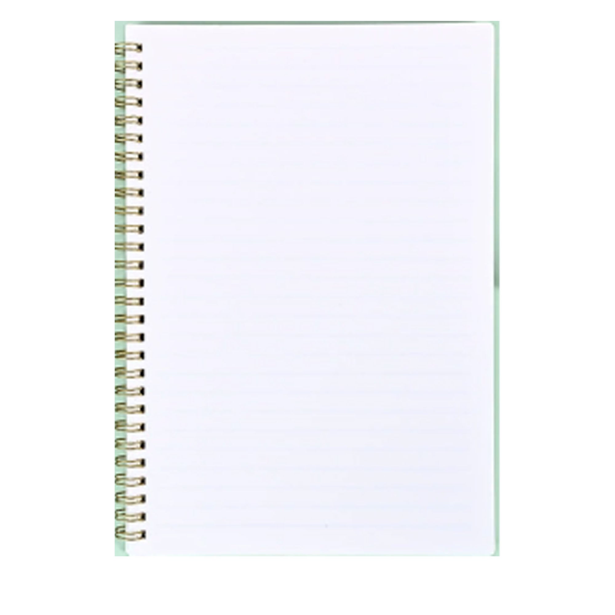 A5 Plastic Cover Notebook with Spiral Binding