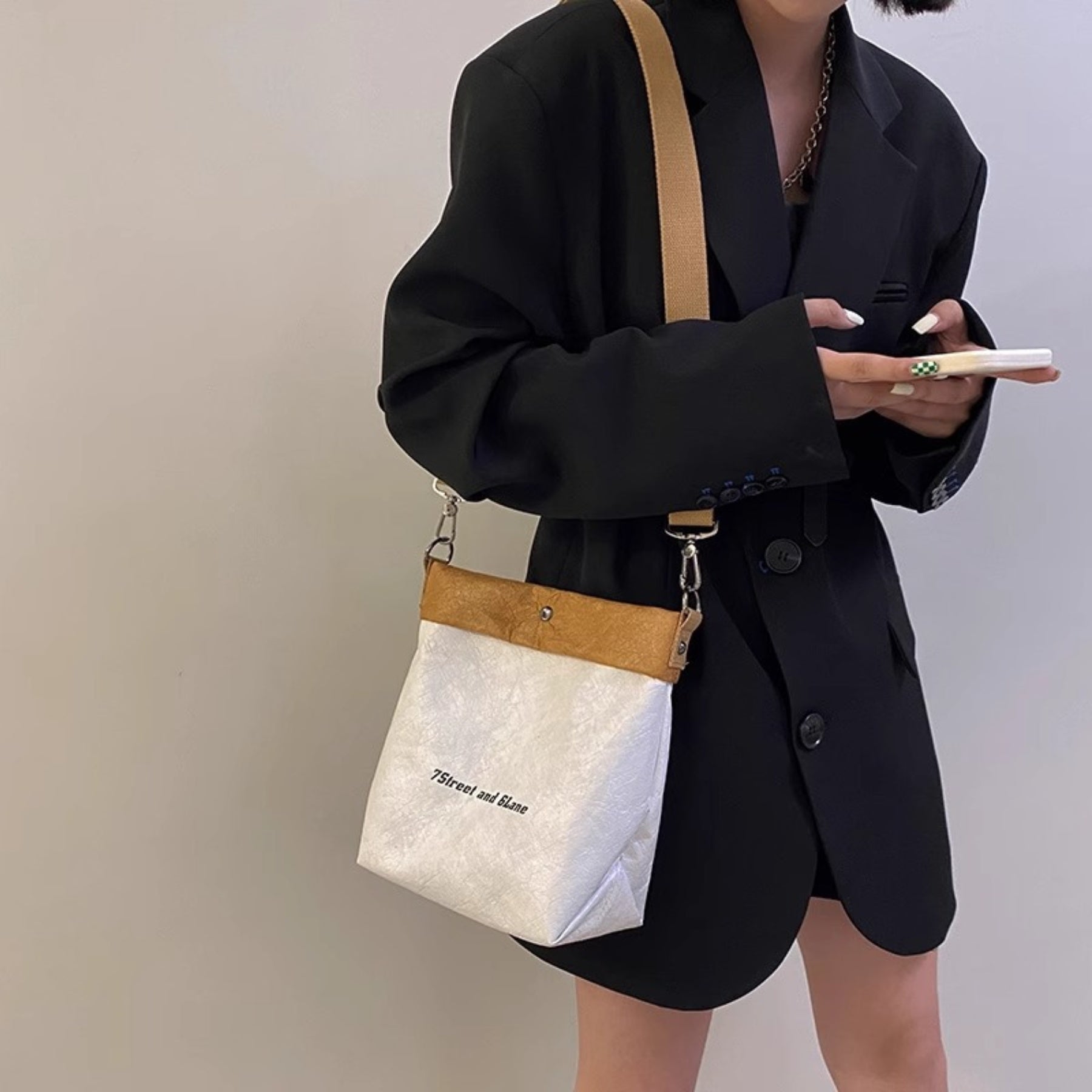 Bohemian Pleated Shoulder Bag