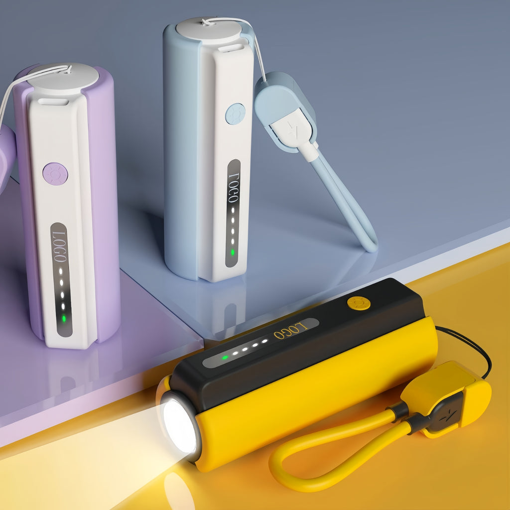 3000Mah Flashlight Power Bank
