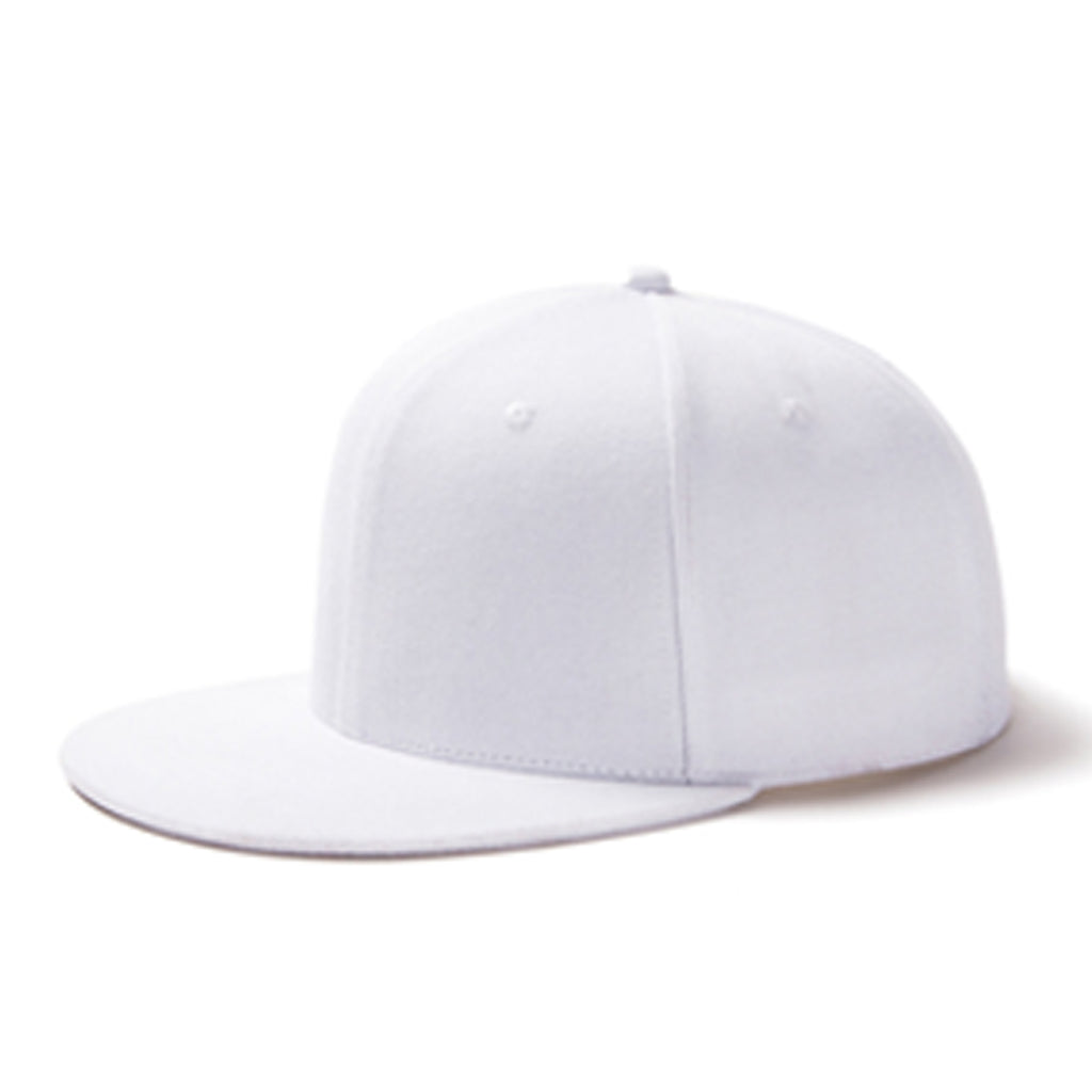 Adjustable Plain Sports Flat-Brim Hat