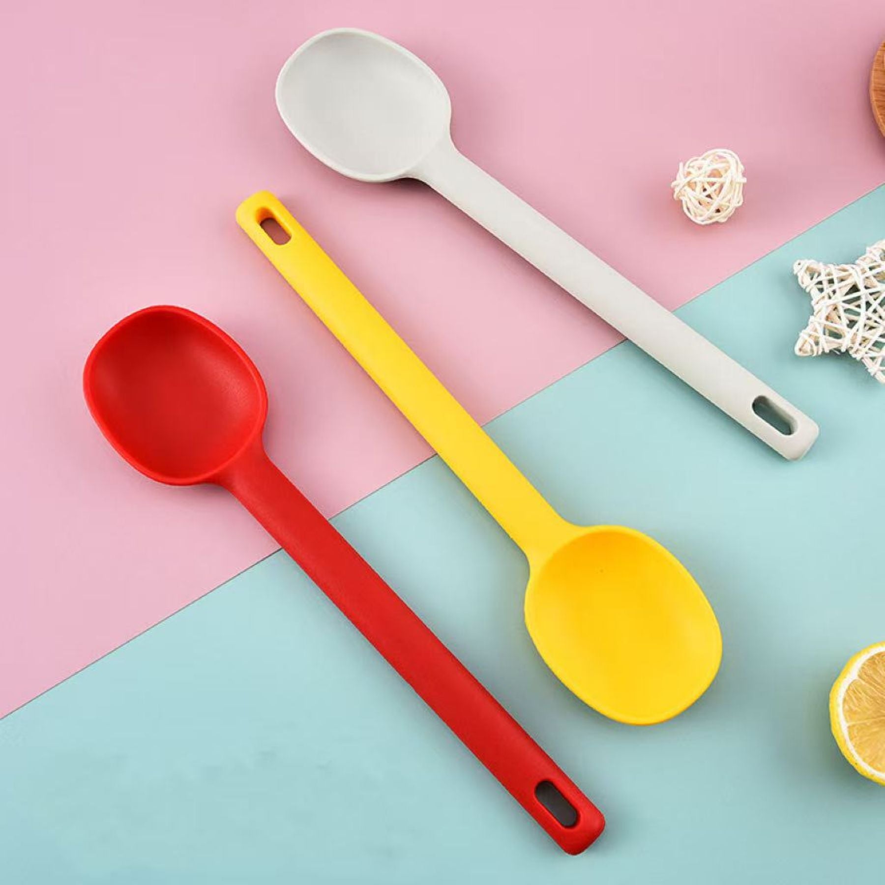 Household Silicone Soup Spoon
