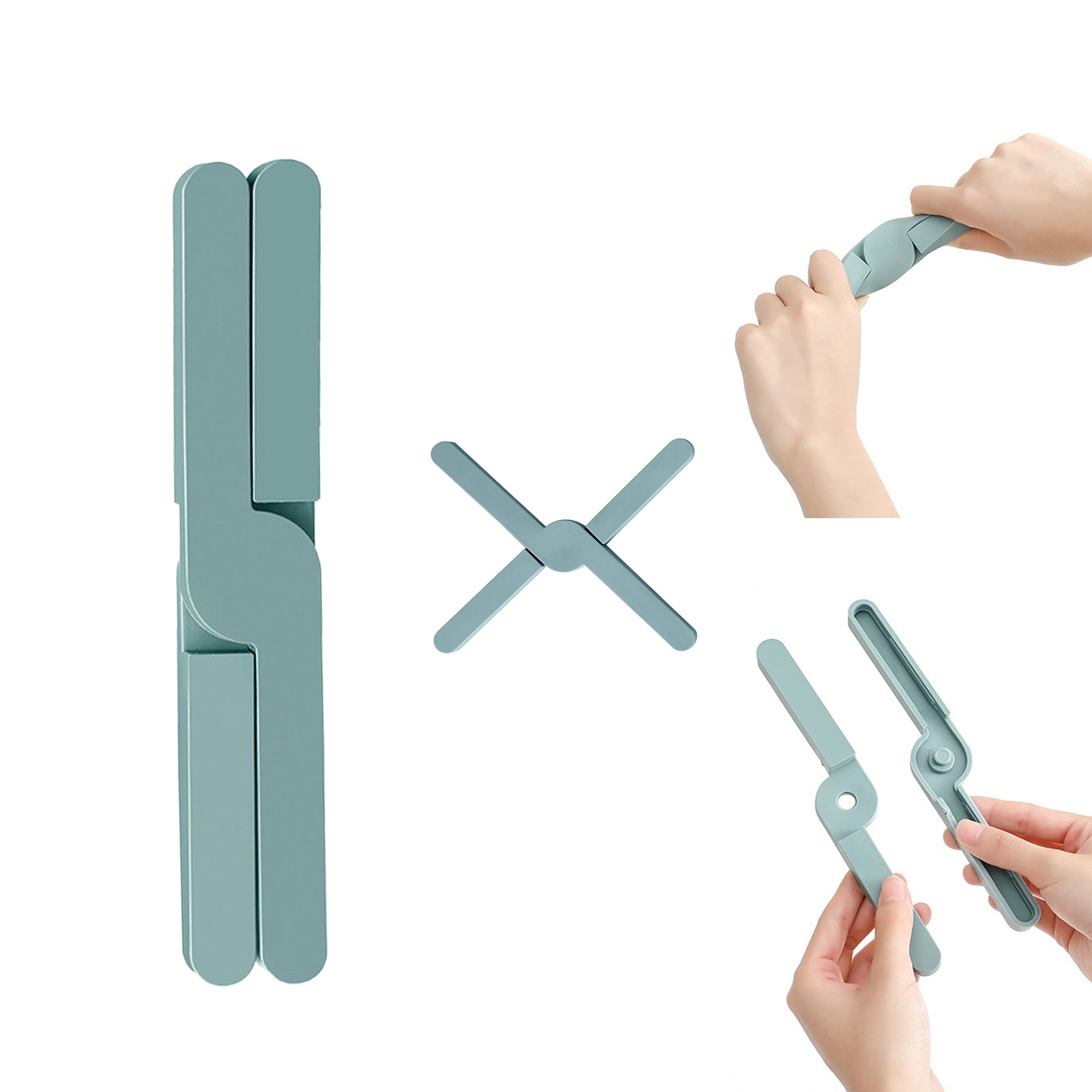 Silicone Folding Trivet-Cross-Shaped Heat Pad