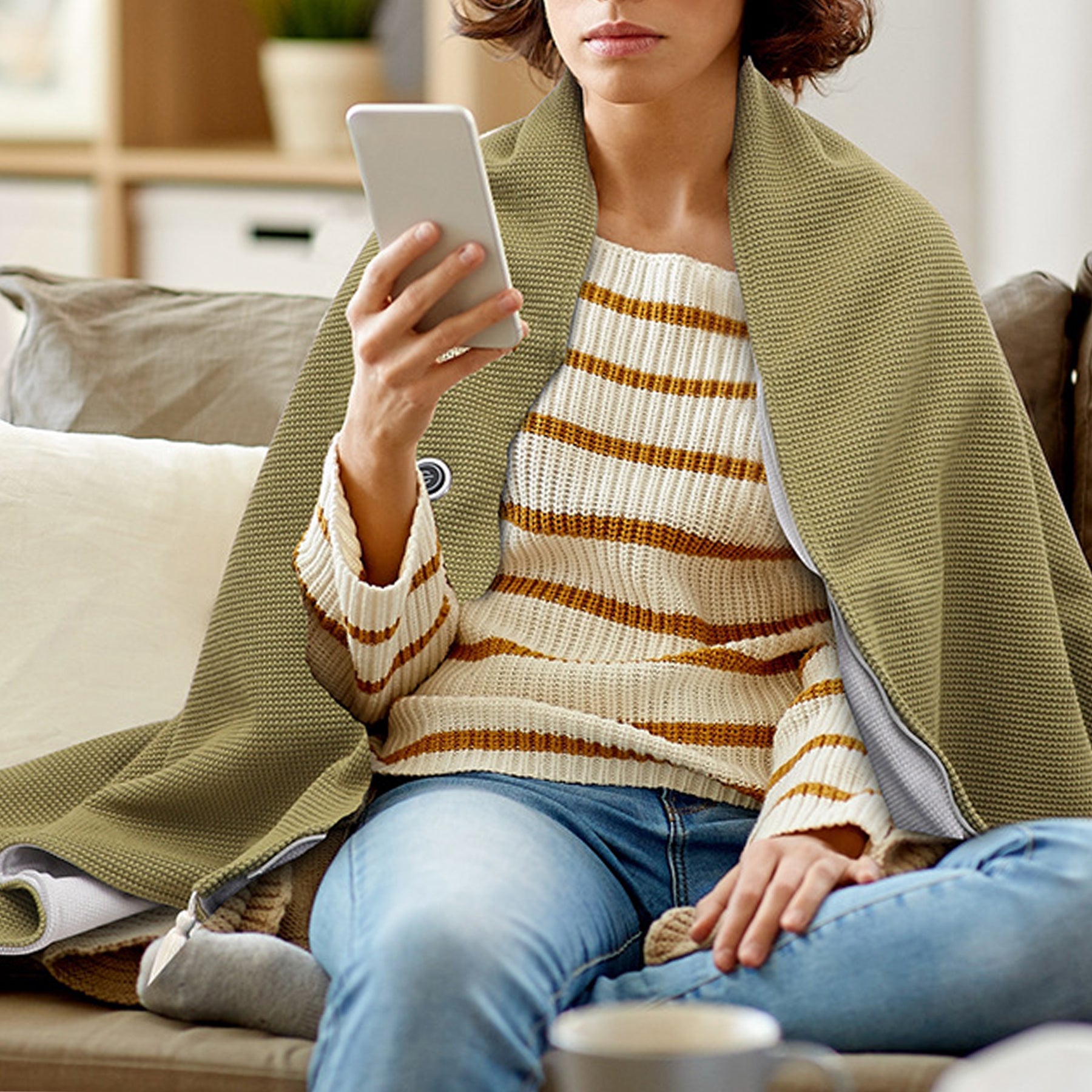 Electric Heating Body Warming Shawl