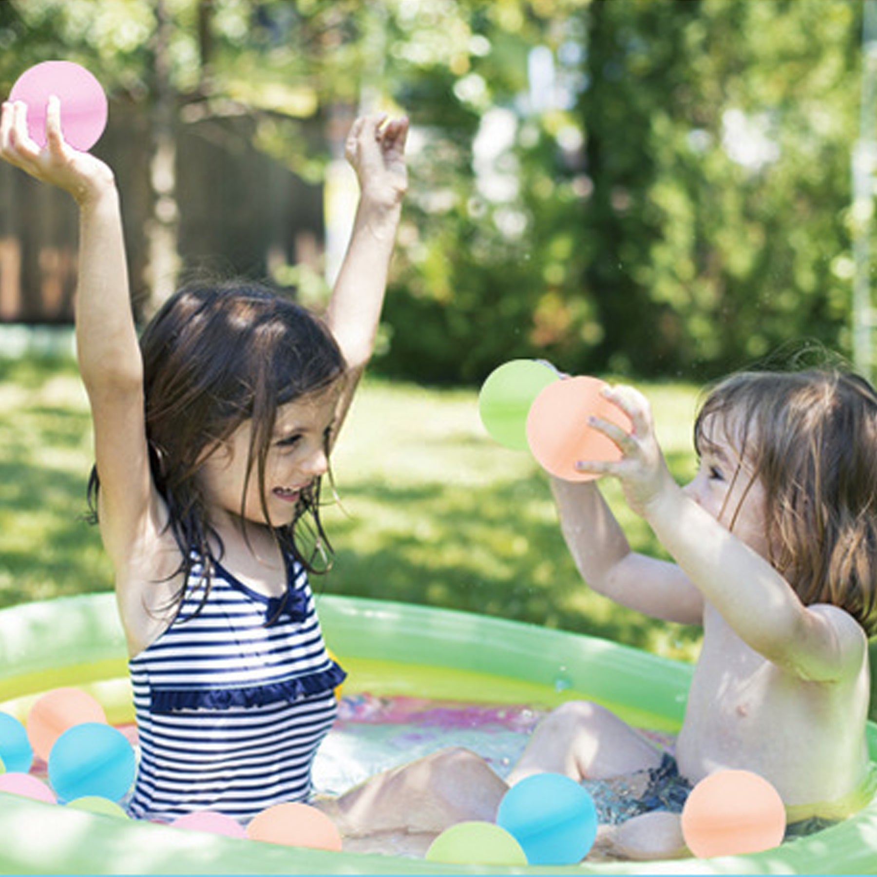 Snap-On Silicone Water Balloons