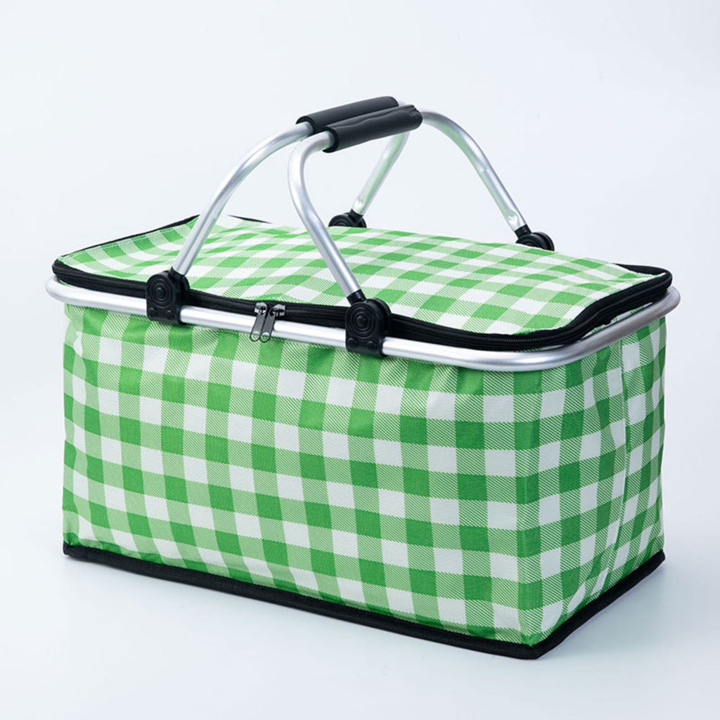 Insulated Foldable Outdoor Picnic Basket