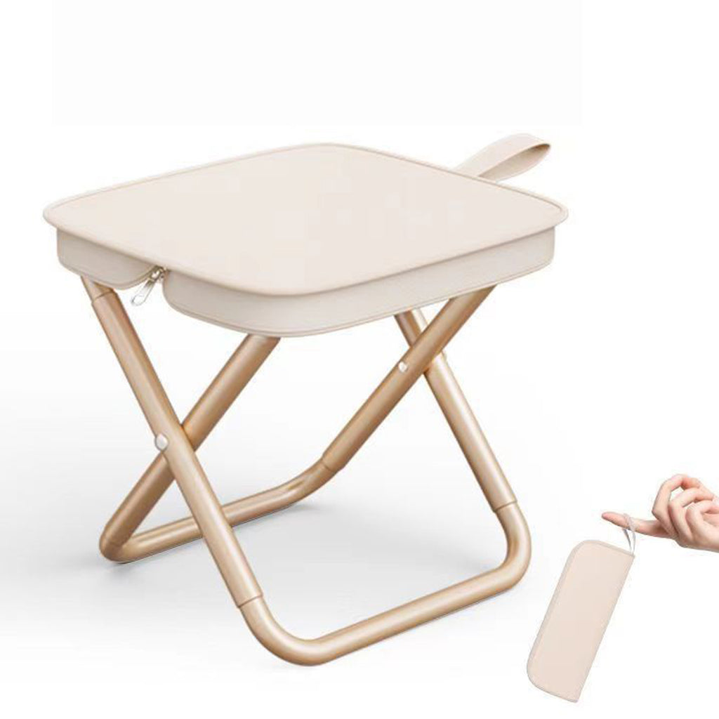 Portable Outdoor Zipper Hand Bag Folding Stool