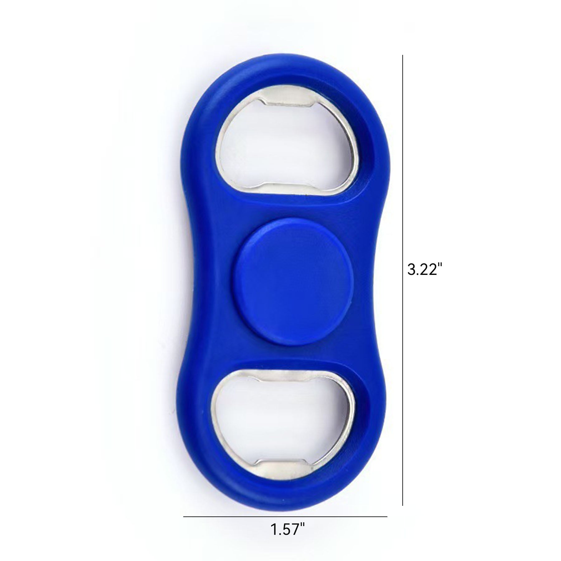 Spin Cap Dual Head Fidget Bottle Opener