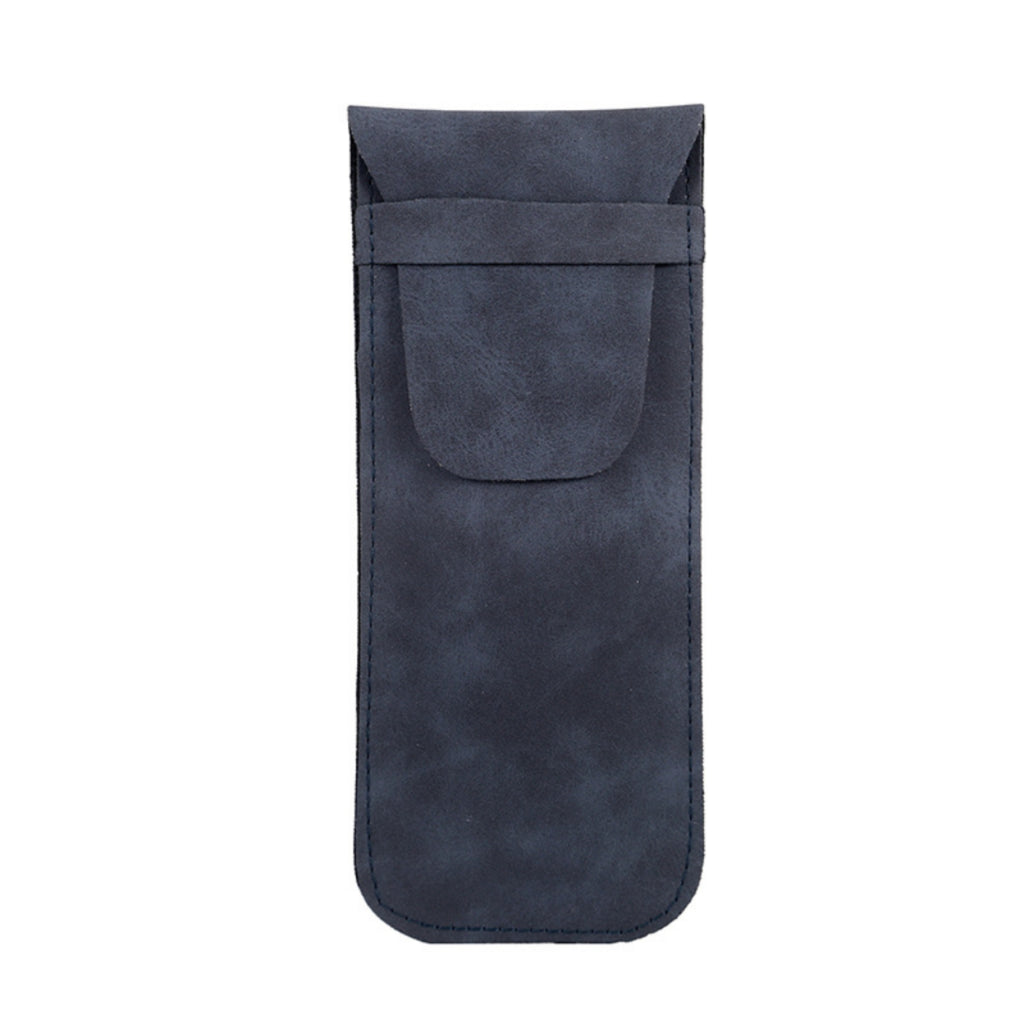 Premium Leather Eyewear Case Scratch Resistant Travel Pouch