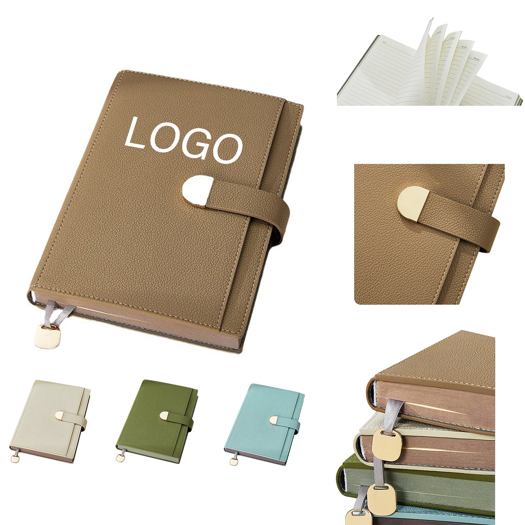 Magnetic Buckle Notebook