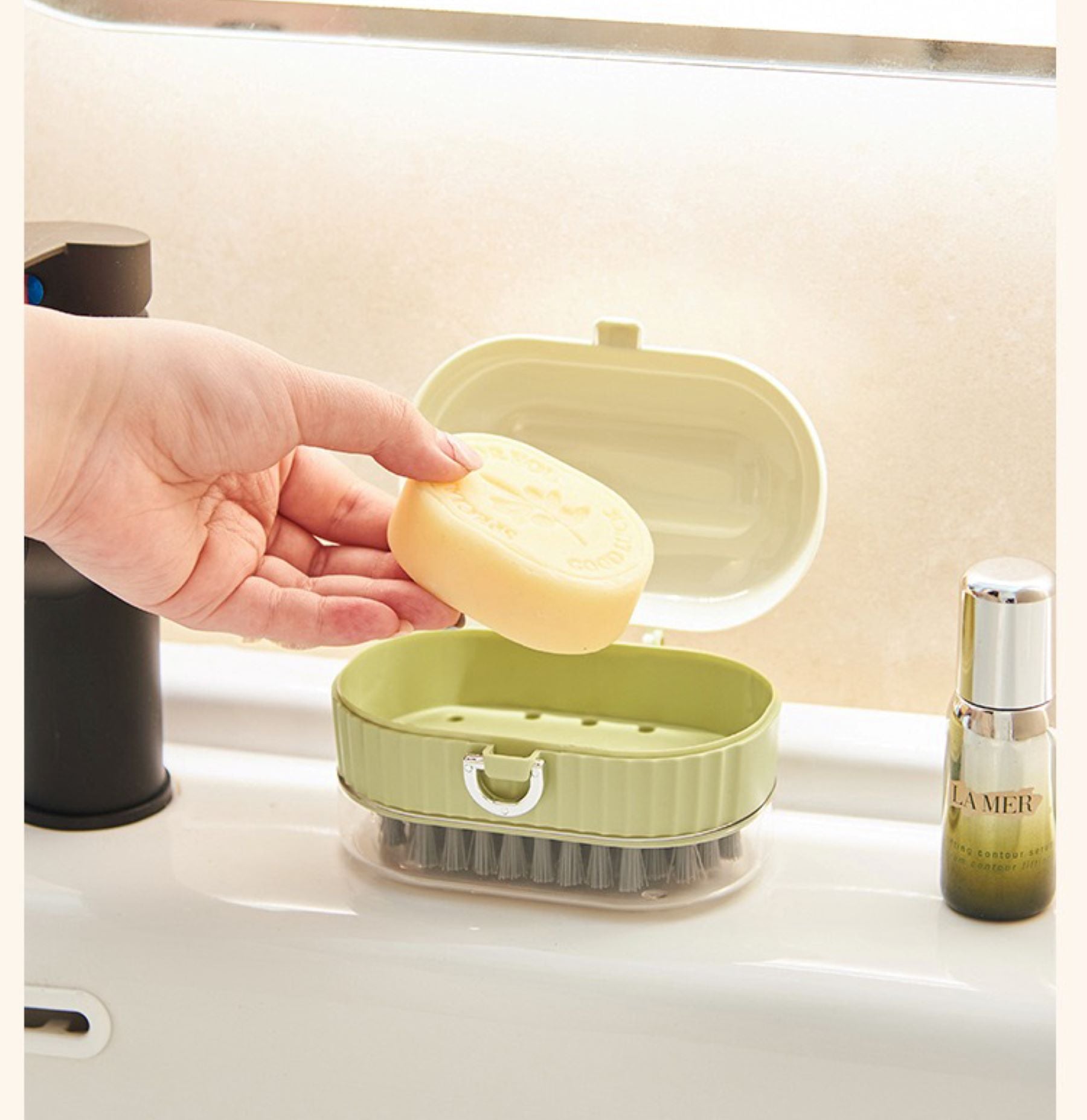 Soap Box Laundry Brush