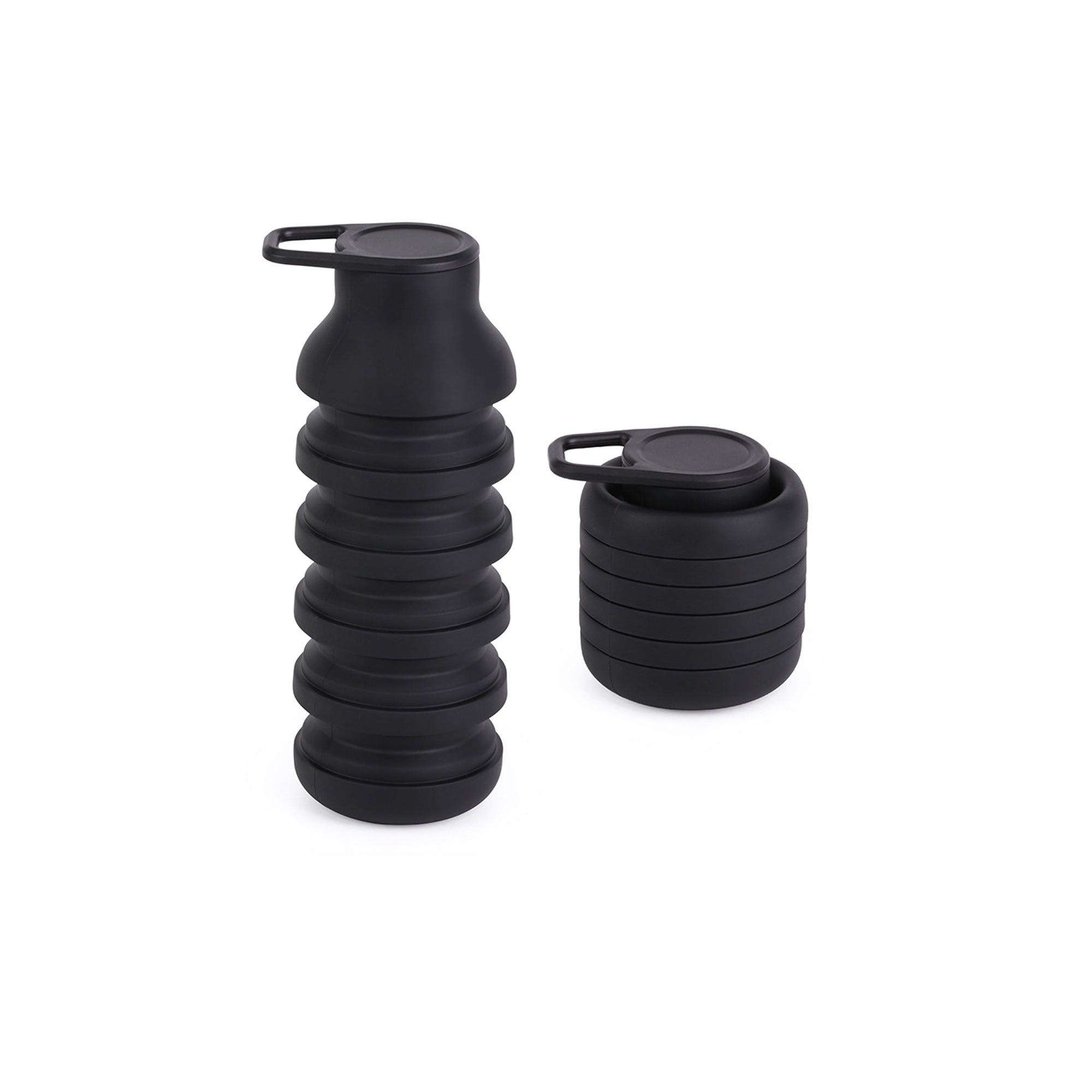 Silicone Collapsible Water Bottle -Portable Hydration Flask