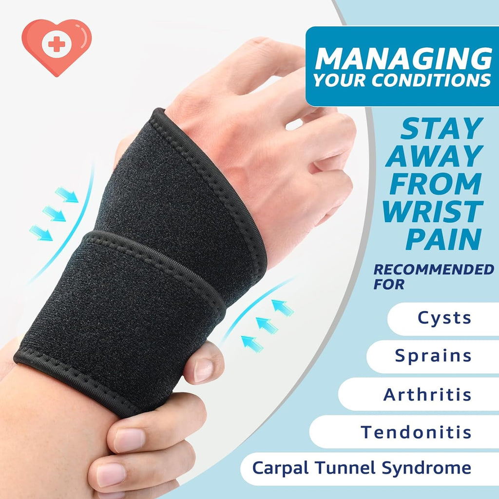Wrist Compression Strap And Brace Sport