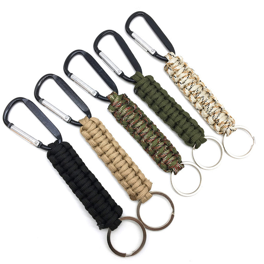 Paracord Carabiner Keychain