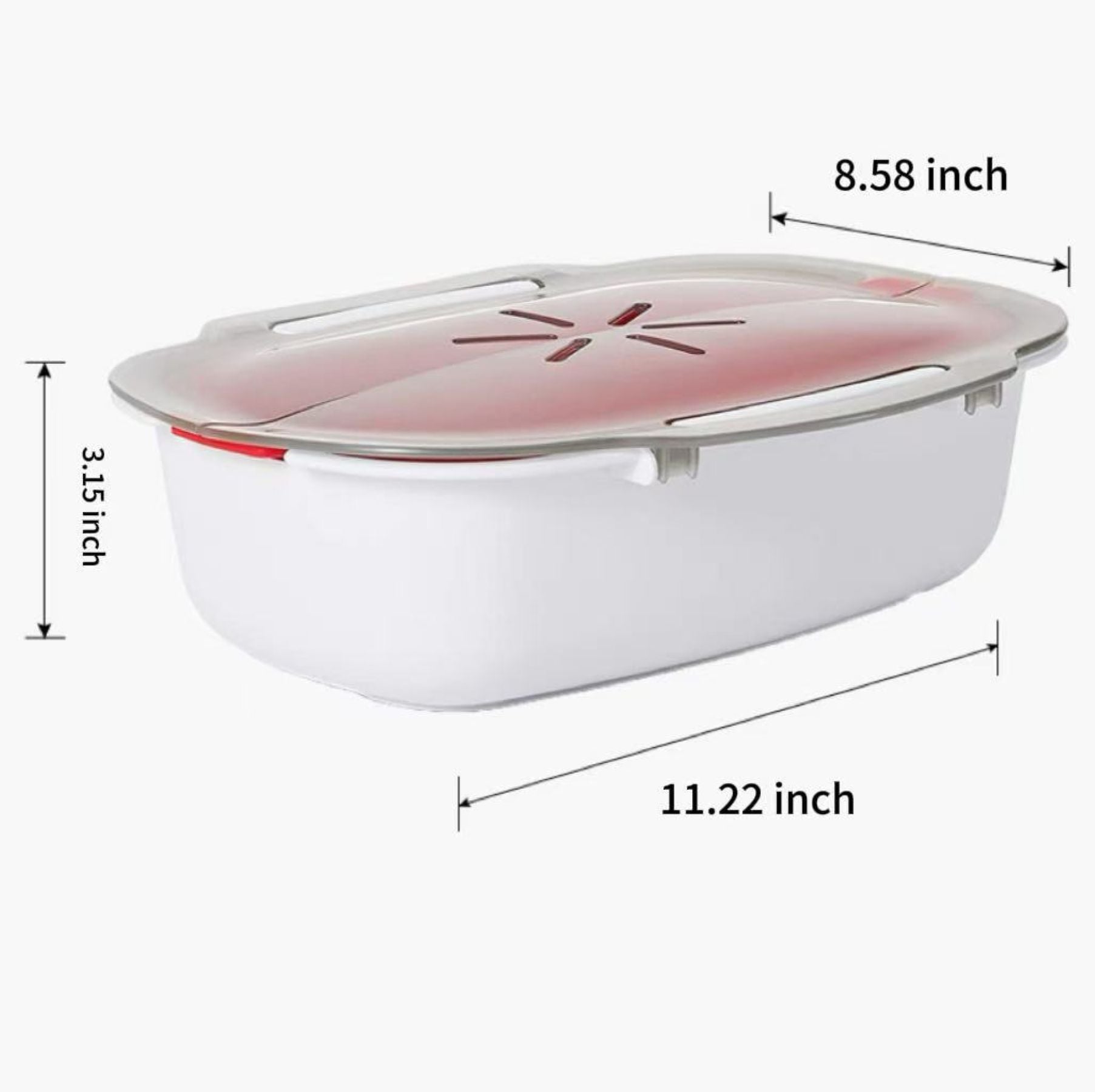 Microwave Oven Steaming Dish
