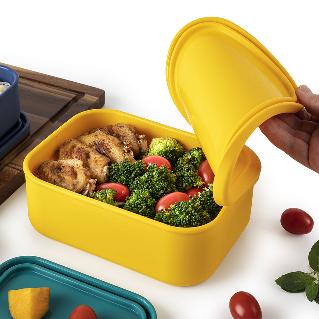 Square Silicone Food Container