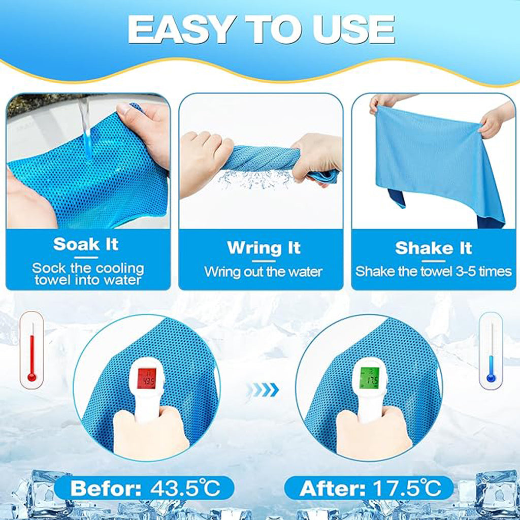Soft Breathable Sports Cooling Towel