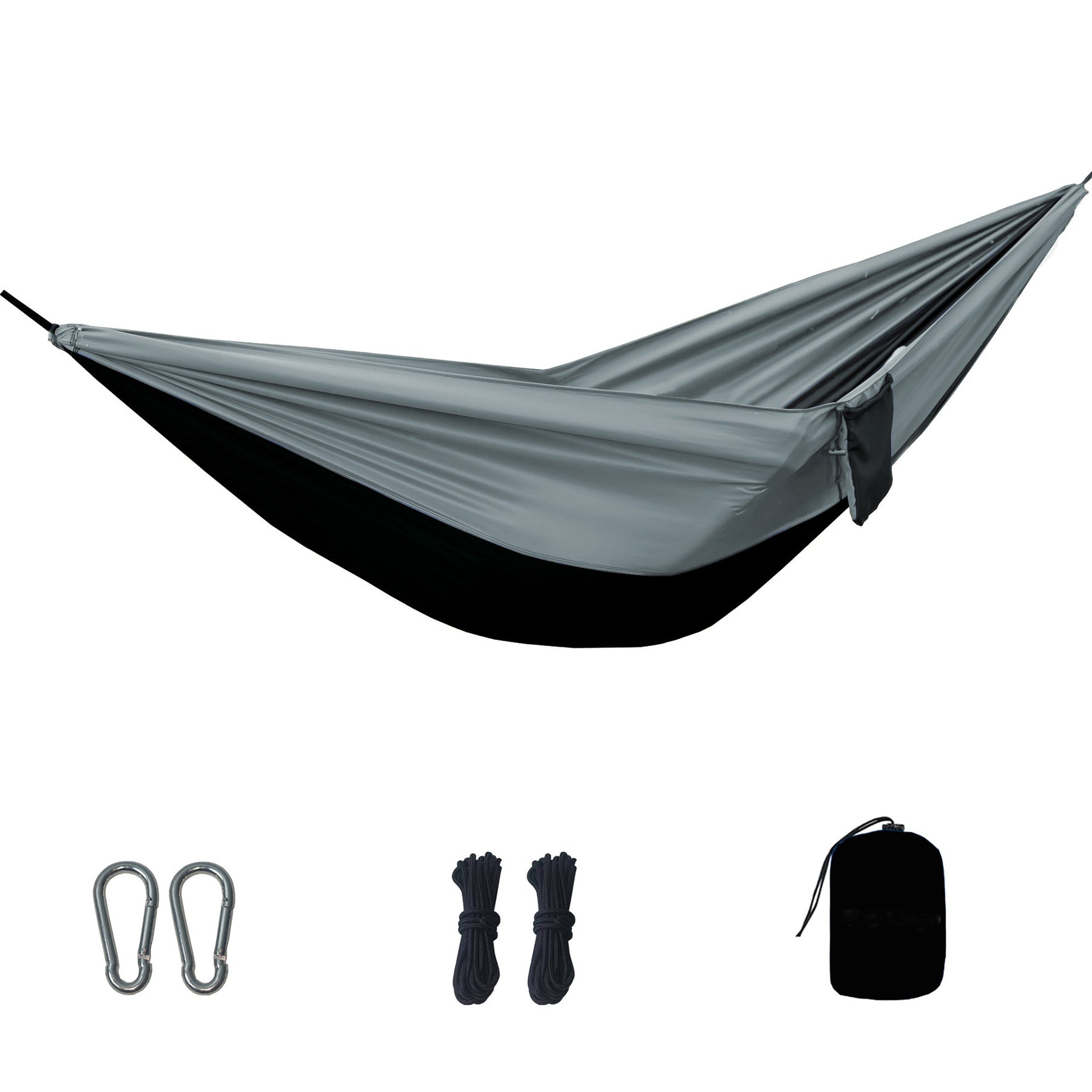 Outdoor Hammock Double Anti - Rollover Color Blocking