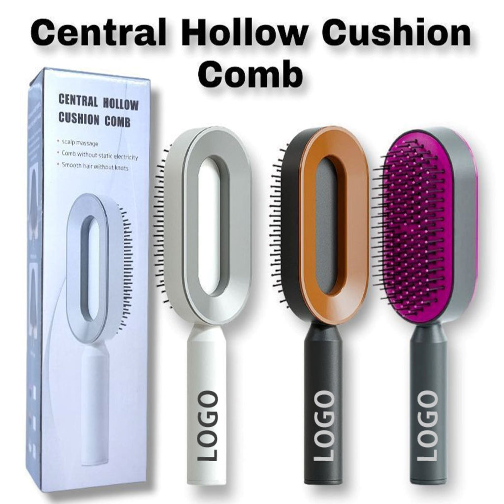 Press - type Cleaning Air - cushion Comb