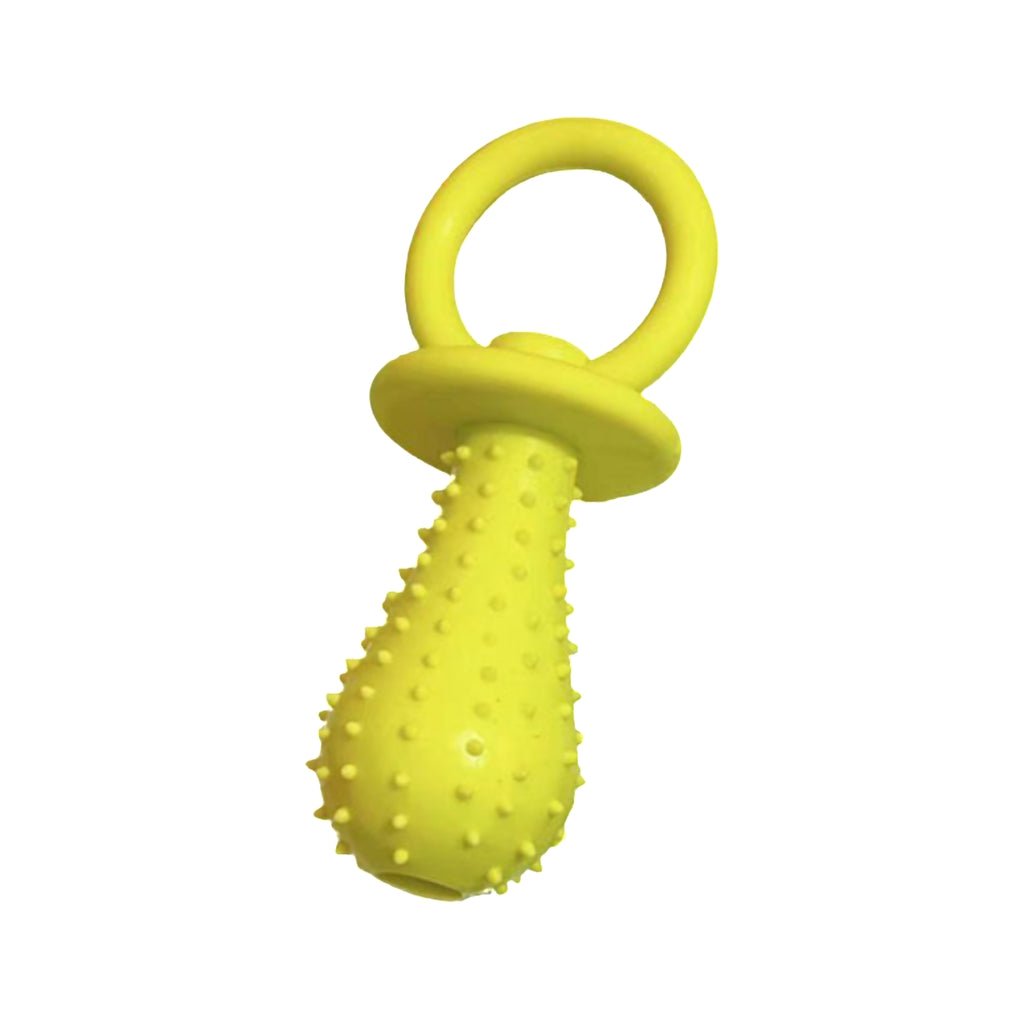 Squeaky Puppy TPR Pacifier Toy Interactive Training
