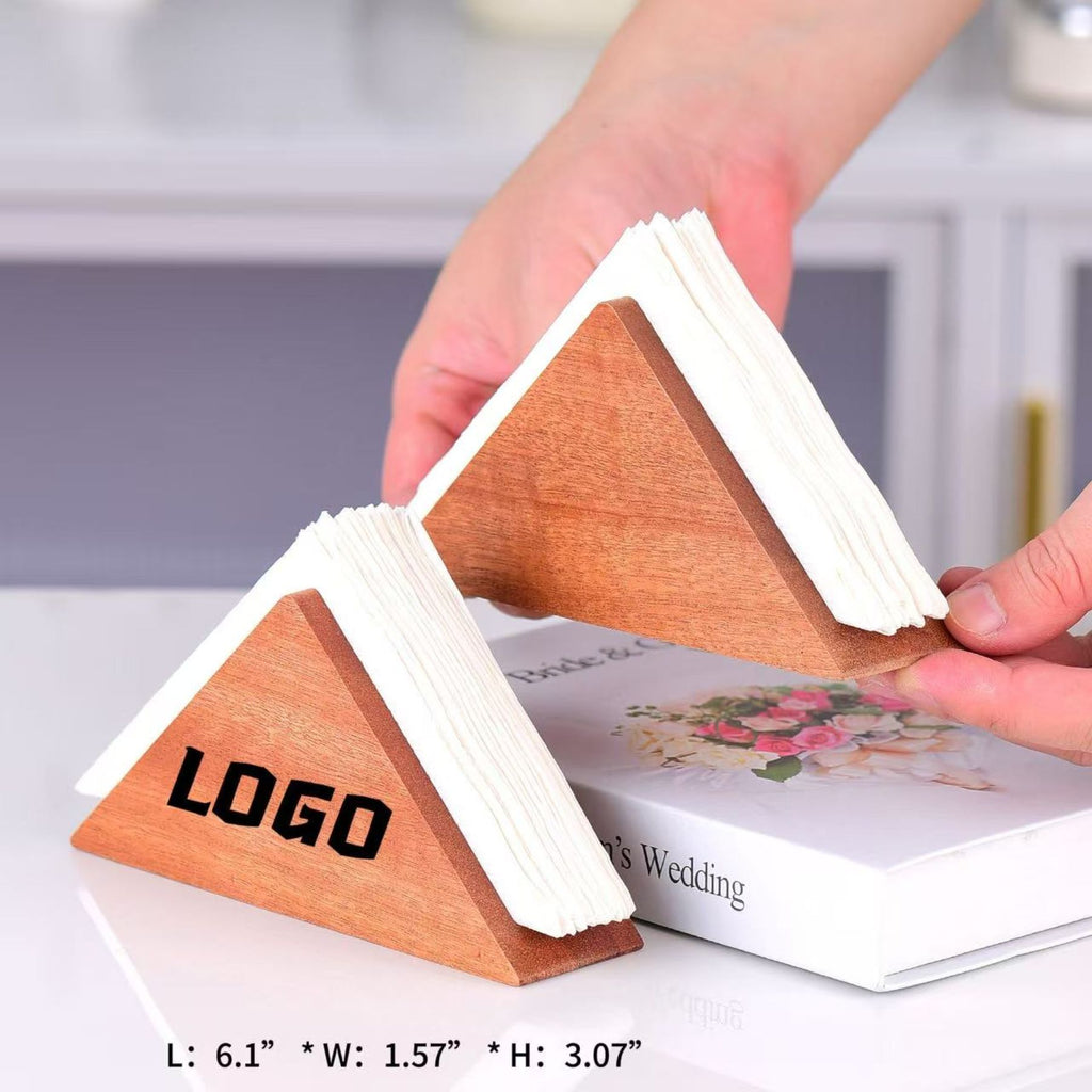 Solid Wood Tissue Holder