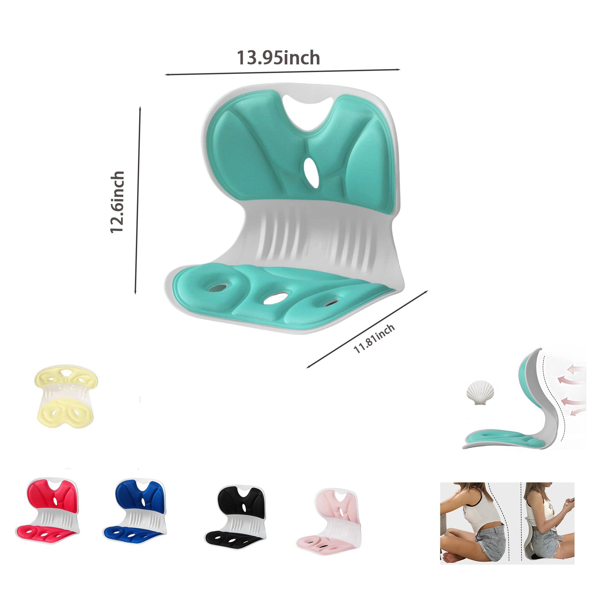 Ergonomic Lumbar Support Cushion