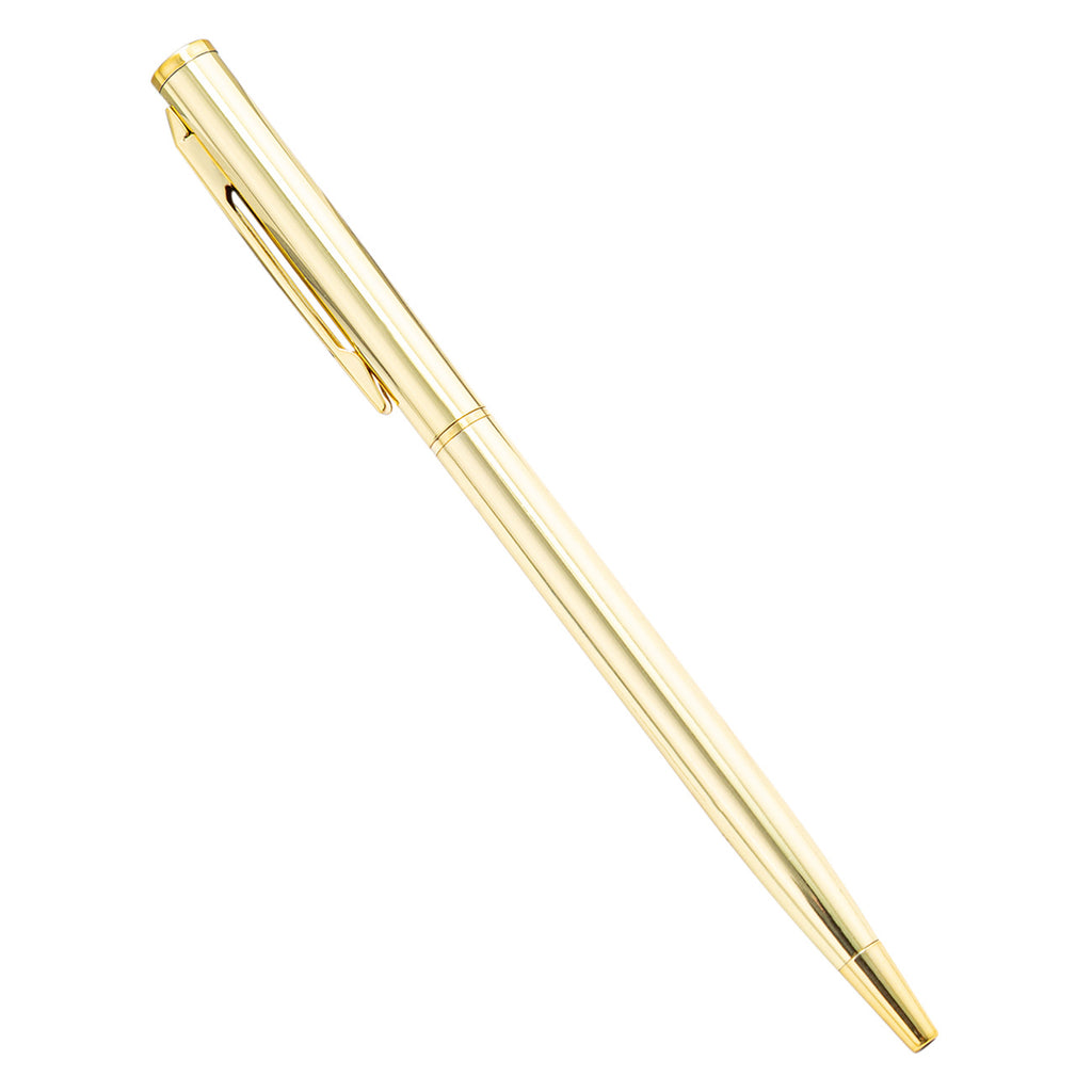 Stainless Steel Ballpoint Pens Black Ink Medium Point