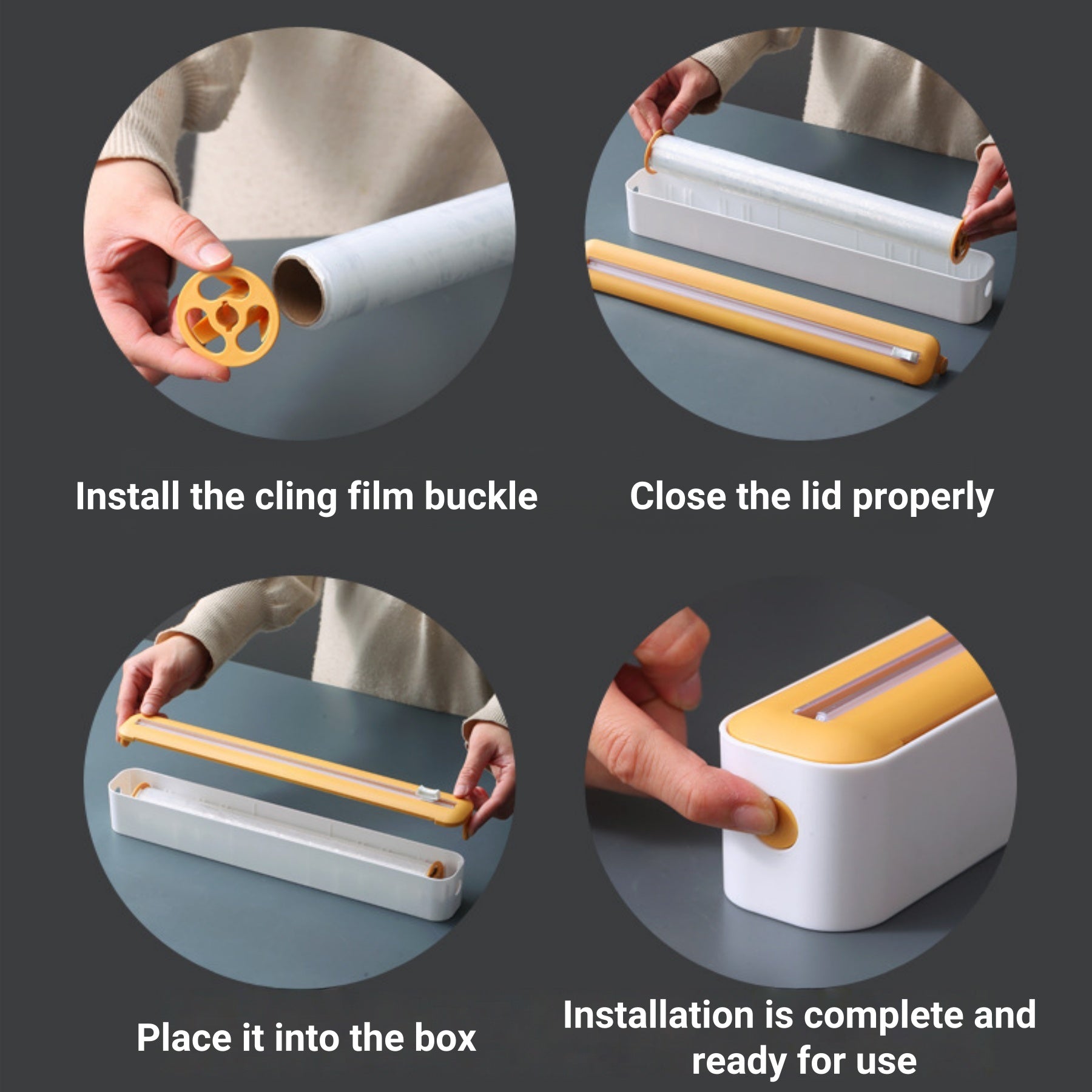 Kitchen-Specific Cling Film Cutter