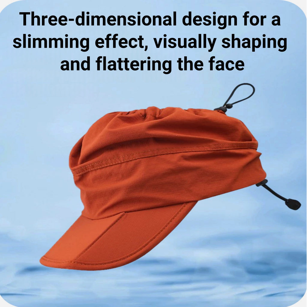 Portable Quick-Dry Visor Baseball Cap