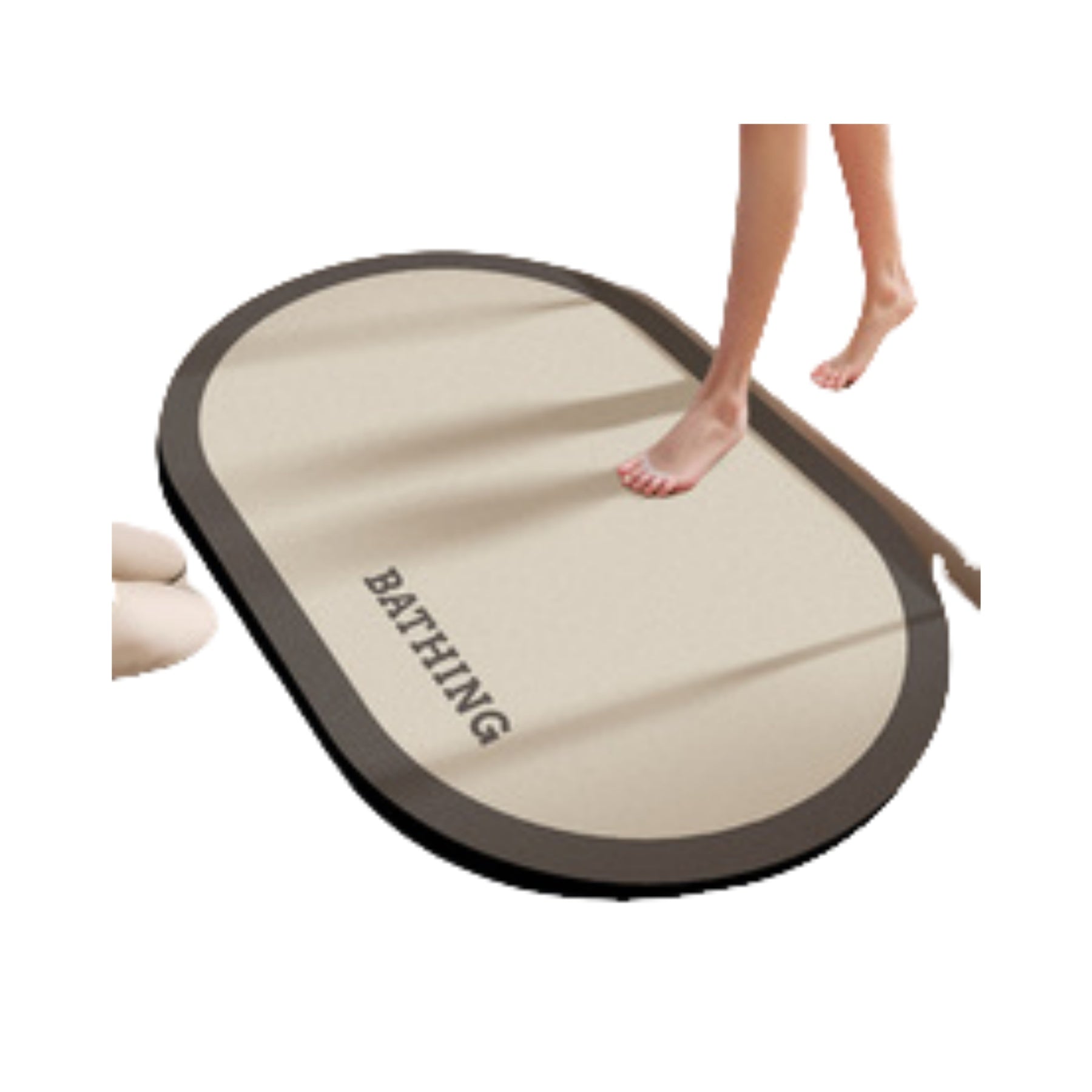 Quick - drying Diatom Mud Mat For Bathroom