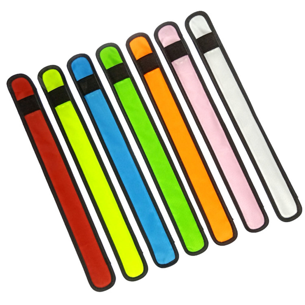 Polyester LED Light-Up Slap Bracelet