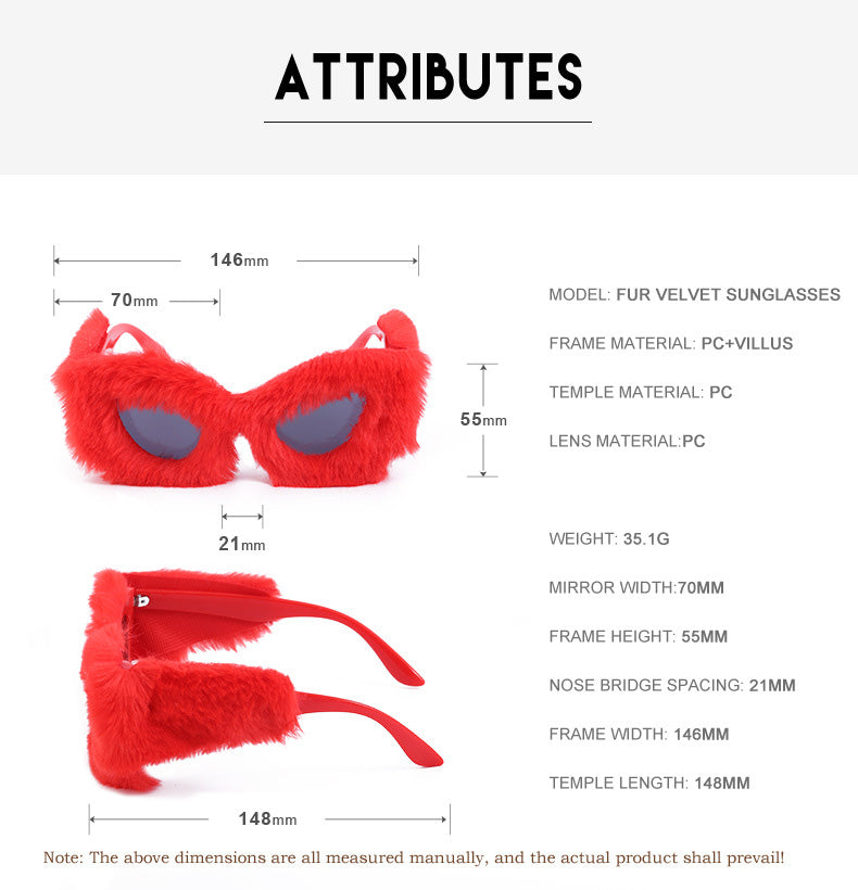 Fur Velvet Sunglass