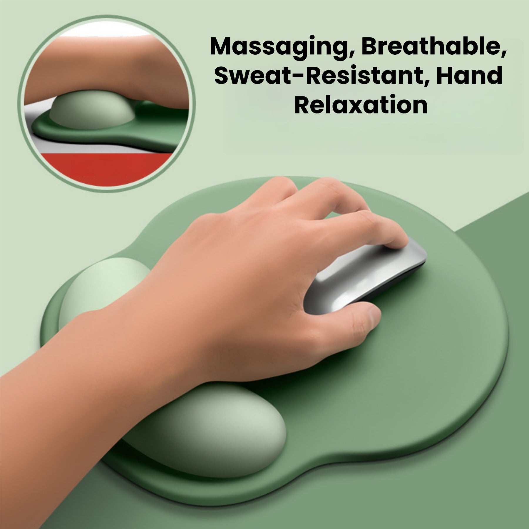 Wrist Support Mouse Pad