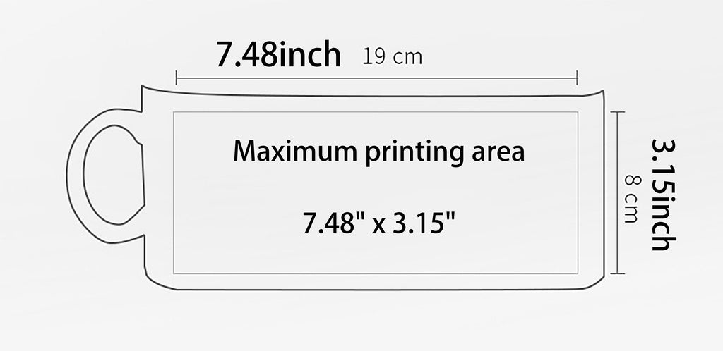 3.15in Diameter Mug