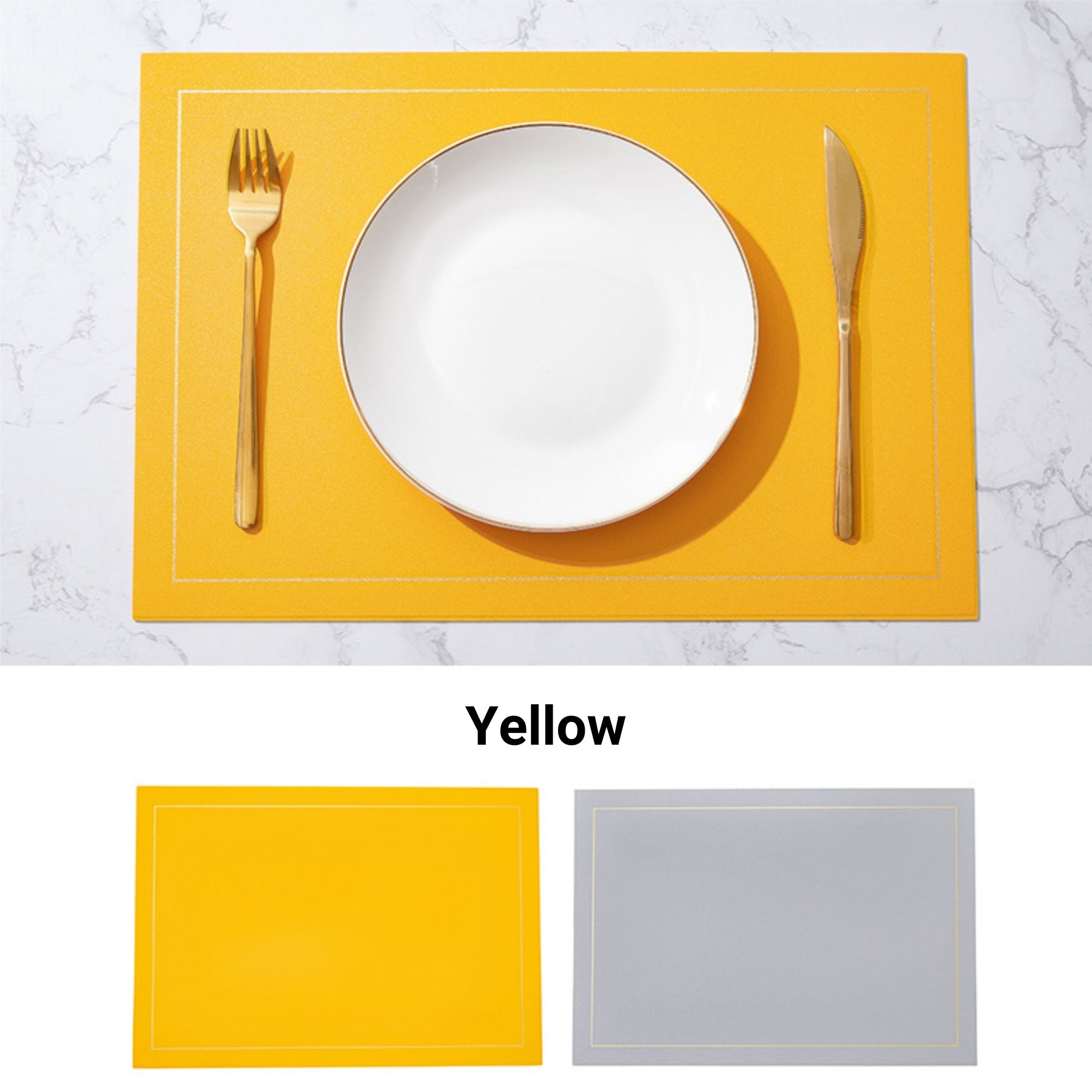 Square Double-Color Double-Sided Placemat