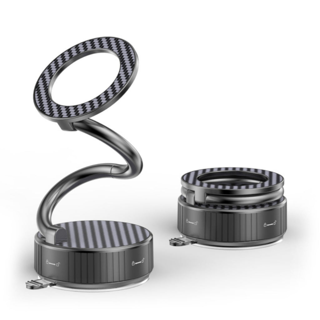 360° Rotating Vacuum Magnetic Car Phone Mount